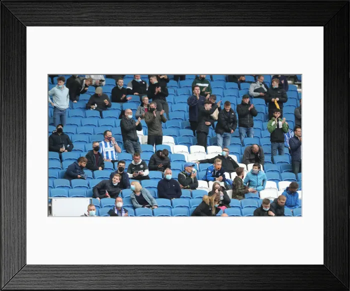 Framed Print : Premier League Showdown: Brighton & Hove Albion vs Manchester City (18MAY21)