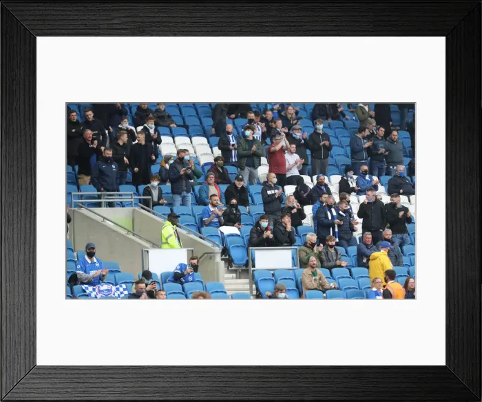 Framed Print : Premier League Showdown: Brighton & Hove Albion vs Manchester City (18MAY21) Framed Print : Premier League Showdown: Brighton & Hove Albion vs Manchester City (18MAY21)