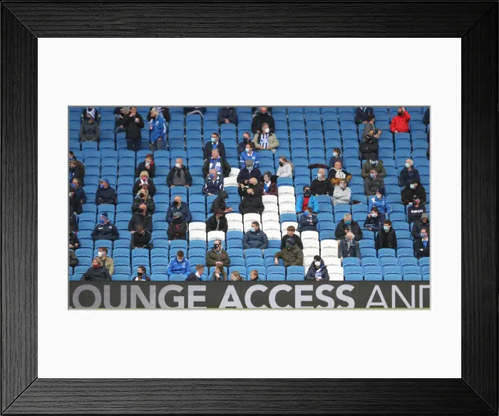 Framed Print : Premier League Showdown: Brighton & Hove Albion vs Manchester City (18MAY21) Framed Print : Premier League Showdown: Brighton & Hove Albion vs Manchester City (18MAY21)
