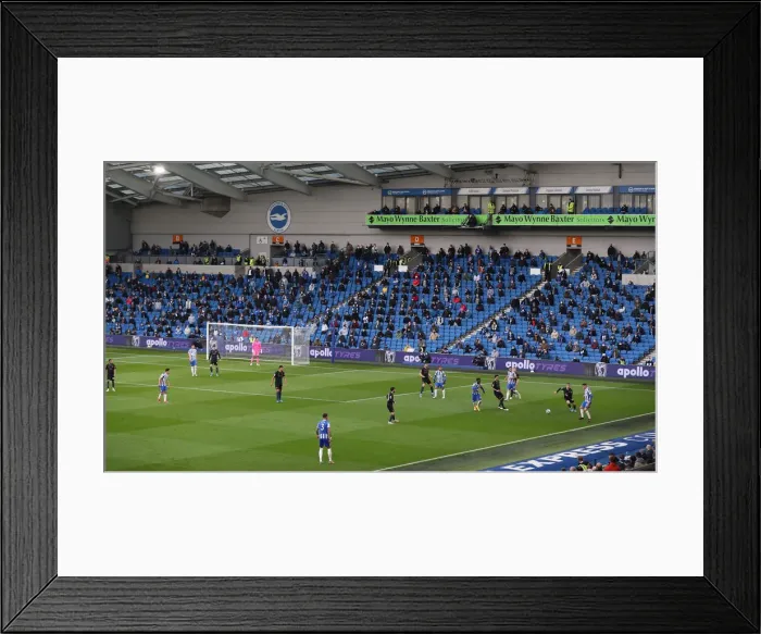Framed Print : Brighton and Hove Albion vs Manchester City: 2020-21 Premier League Showdown at American Express Community Stadium (18MAY21) Framed Print : Brighton and Hove Albion vs Manchester City: 2020-21 Premier League Showdown at American Express Community Stadium (18MAY21)