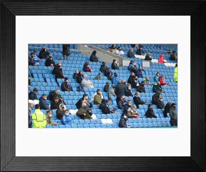 Framed Print : Premier League Showdown: Brighton & Hove Albion vs. Manchester City (18MAY21) Framed Print : Premier League Showdown: Brighton & Hove Albion vs. Manchester City (18MAY21)