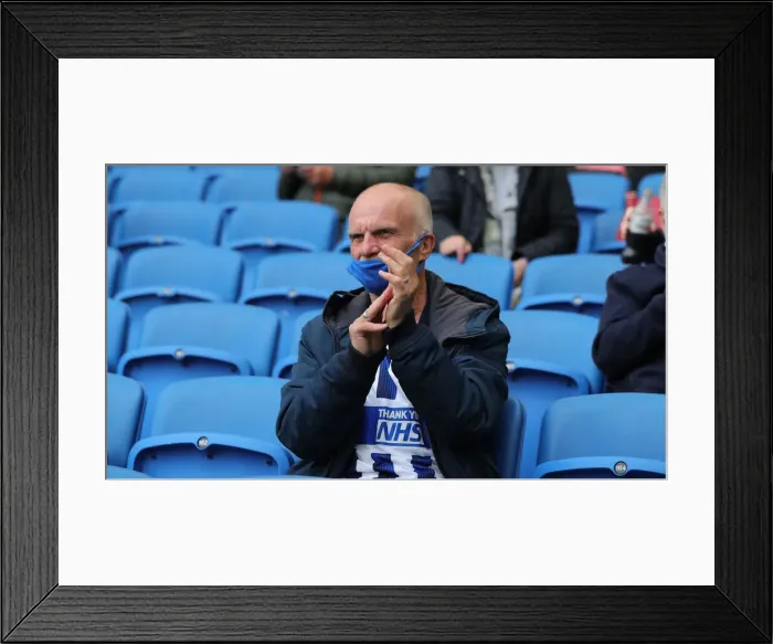 Framed Print : Premier League Showdown: Brighton & Hove Albion vs Manchester City (18MAY21)