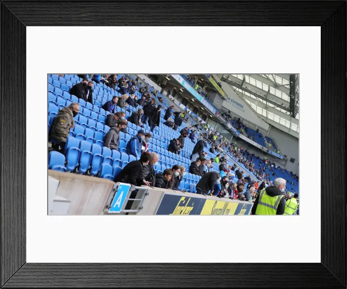 Framed Print : Premier League Showdown: Brighton & Hove Albion vs Manchester City (18MAY21) Framed Print : Premier League Showdown: Brighton & Hove Albion vs Manchester City (18MAY21)
