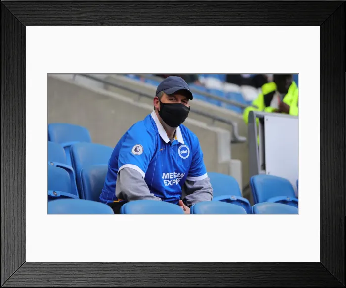 Framed Print : Premier League Showdown: Brighton vs Manchester City (18MAY21)