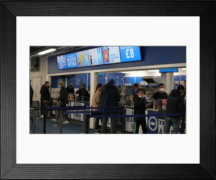 Framed Print : Premier League Showdown: Brighton & Hove Albion vs Manchester City (18MAY21) Framed Print : Premier League Showdown: Brighton & Hove Albion vs Manchester City (18MAY21)