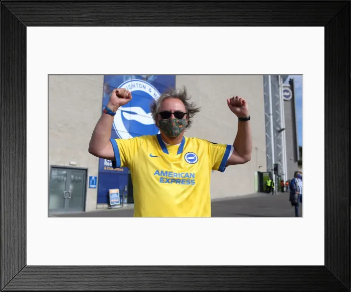 Framed Print : Premier League Showdown: Brighton & Hove Albion vs Manchester City (18MAY21) Framed Print : Premier League Showdown: Brighton & Hove Albion vs Manchester City (18MAY21)