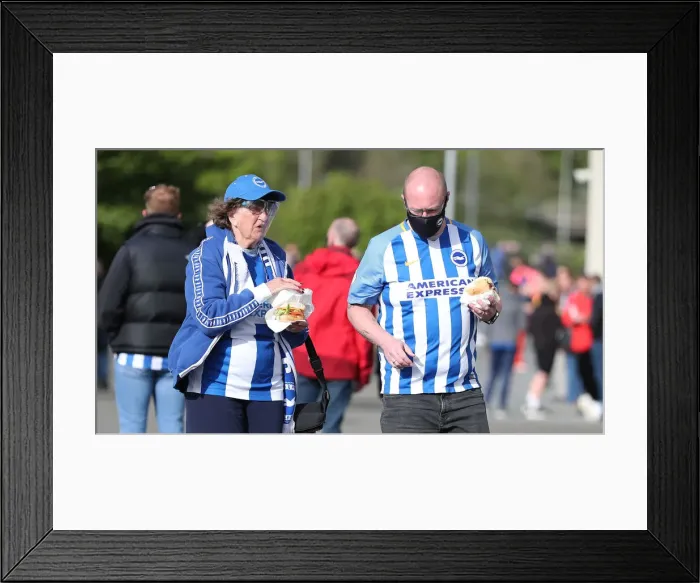 Framed Print : Premier League Showdown: Brighton & Hove Albion vs Manchester City (18MAY21) Framed Print : Premier League Showdown: Brighton & Hove Albion vs Manchester City (18MAY21)