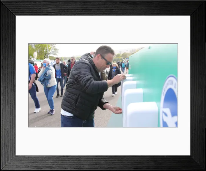 Framed Print : Premier League Showdown: Brighton & Hove Albion vs Manchester City (18MAY21)