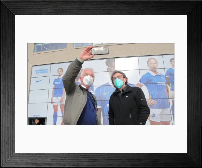 Framed Print : Premier League Showdown: Brighton & Hove Albion vs Manchester City (18MAY21) Framed Print : Premier League Showdown: Brighton & Hove Albion vs Manchester City (18MAY21)