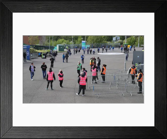 Framed Print : Manchester City vs. Brighton & Hove Albion: Premier League Showdown at American Express Community Stadium (18MAY21) Framed Print : Manchester City vs. Brighton & Hove Albion: Premier League Showdown at American Express Community Stadium (18MAY21)