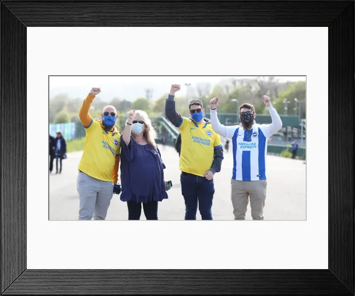 Framed Print : Premier League Showdown: Brighton & Hove Albion vs Manchester City (18MAY21) Framed Print : Premier League Showdown: Brighton & Hove Albion vs Manchester City (18MAY21)