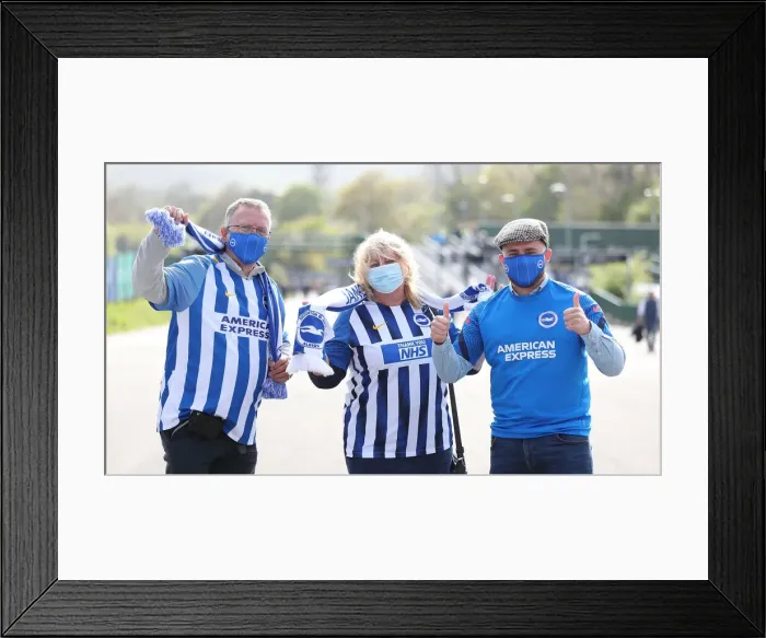 Framed Print : Premier League Showdown: Brighton vs Manchester City (18MAY21) Framed Print : Premier League Showdown: Brighton vs Manchester City (18MAY21)