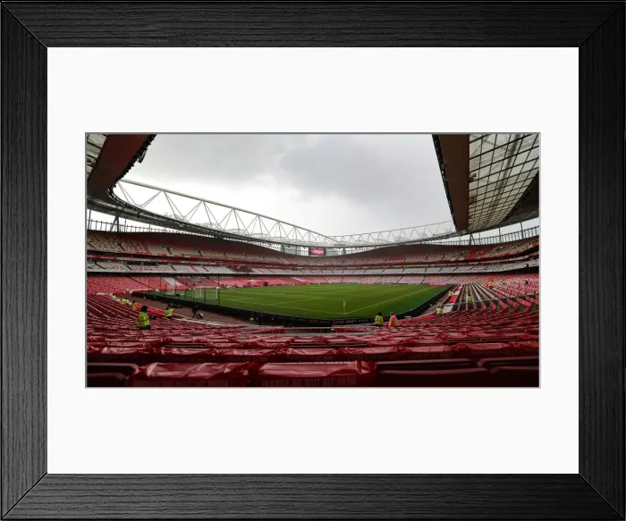 Framed Print : Arsenal v Brighton and Hove Albion Premier League 23MAY21 Framed Print : Arsenal v Brighton and Hove Albion Premier League 23MAY21