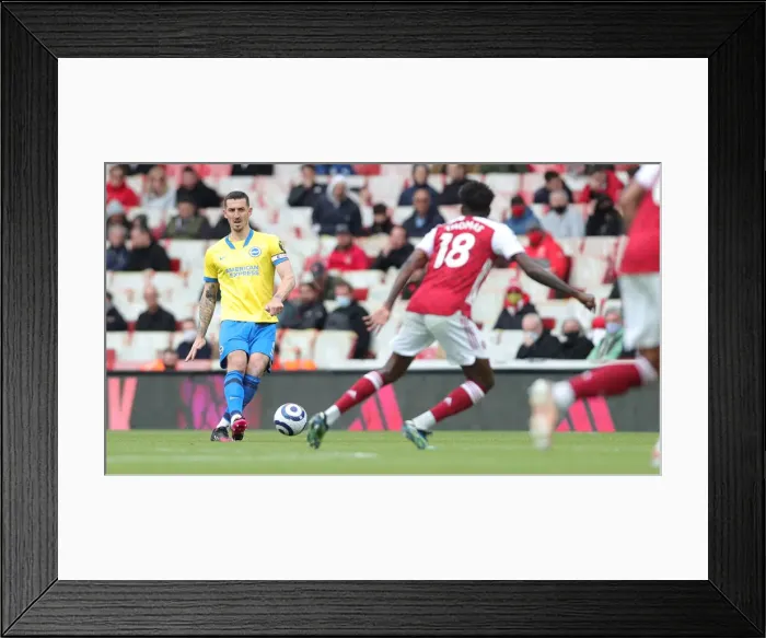 Framed Print : Premier League Showdown: Arsenal vs. Brighton & Hove Albion (23MAY21) - Intense Action on the Emirates Field Framed Print : Premier League Showdown: Arsenal vs. Brighton & Hove Albion (23MAY21) - Intense Action on the Emirates Field