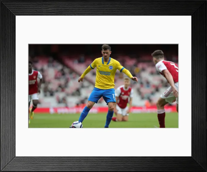 Framed Print : Intense Premier League Showdown: Arsenal vs. Brighton & Hove Albion (23MAY21)