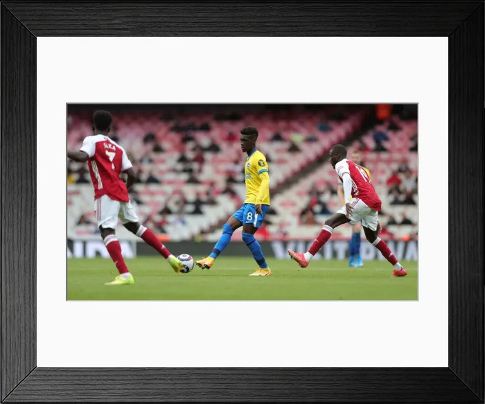 Framed Print : Premier League Showdown: Arsenal vs. Brighton & Hove Albion (23MAY21) Framed Print : Premier League Showdown: Arsenal vs. Brighton & Hove Albion (23MAY21)