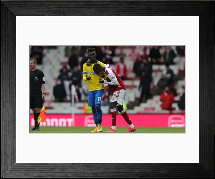 Framed Print : Intense Premier League Showdown: Arsenal vs. Brighton & Hove Albion (23 May 2021) Framed Print : Intense Premier League Showdown: Arsenal vs. Brighton & Hove Albion (23 May 2021)