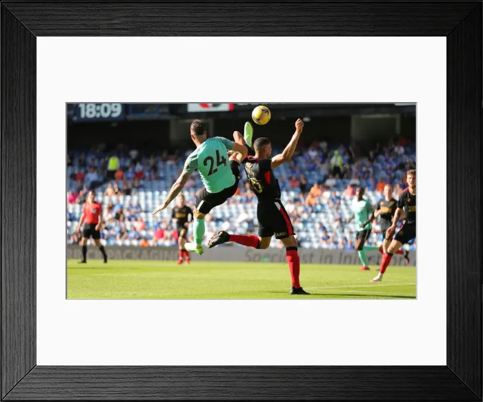 Framed Print : Rangers vs. Brighton and Hove Albion: Pre-Season Clash at Ibrox Stadium (24JUL21) - Match Action Framed Print : Rangers vs. Brighton and Hove Albion: Pre-Season Clash at Ibrox Stadium (24JUL21) - Match Action