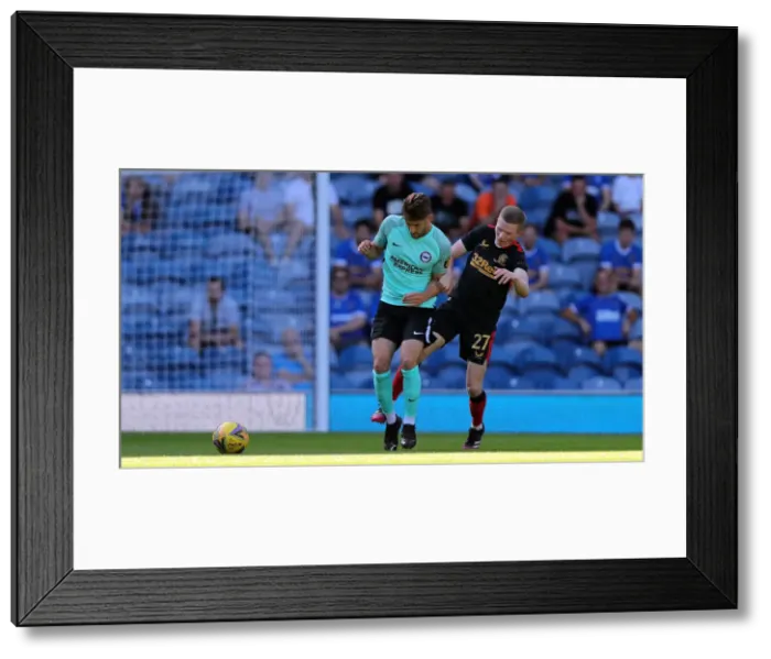 Framed Print : Ibrox Showdown: Rangers vs. Brighton and Hove Albion (24JUL21) Framed Print : Ibrox Showdown: Rangers vs. Brighton and Hove Albion (24JUL21)