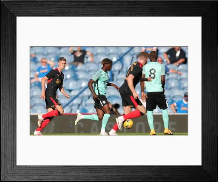 Framed Print : Pre-Season Clash at Ibrox: Rangers vs. Brighton and Hove Albion (24JUL21) Framed Print : Pre-Season Clash at Ibrox: Rangers vs. Brighton and Hove Albion (24JUL21)