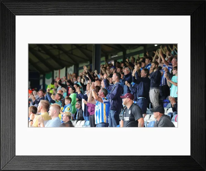 Framed Print : Pre-Season Clash: Luton Town vs. Brighton & Hove Albion at Kenilworth Road (31JUL21)