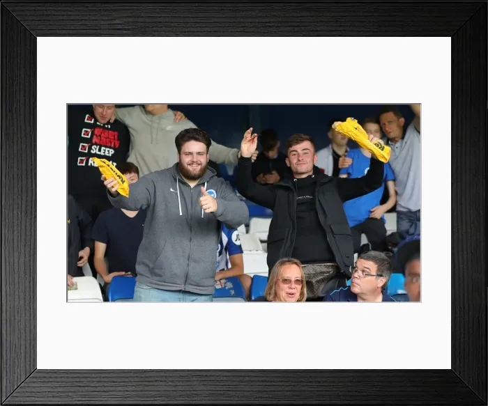 Framed Print : Pre-Season Friendly: Luton Town vs. Brighton & Hove Albion (31st July 2021) - Intense Match Action Framed Print : Pre-Season Friendly: Luton Town vs. Brighton & Hove Albion (31st July 2021) - Intense Match Action