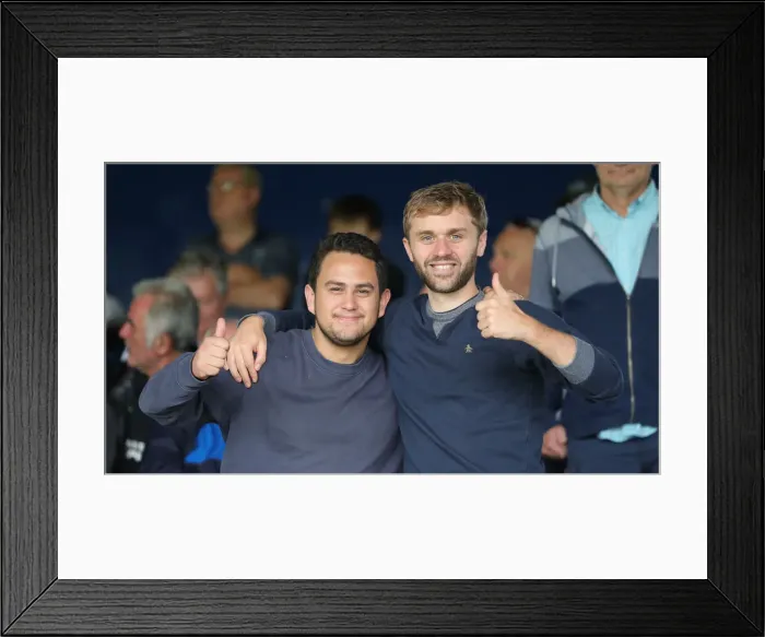Framed Print : Luton Town vs. Brighton and Hove Albion: Pre-Season Clash at Kenilworth Road (31st July 2021)