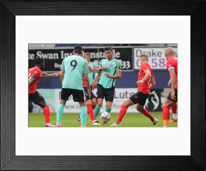 Framed Print : Luton Town vs. Brighton and Hove Albion: Pre-Season Clash at Kenilworth Road (31st July 2021) Framed Print : Luton Town vs. Brighton and Hove Albion: Pre-Season Clash at Kenilworth Road (31st July 2021)