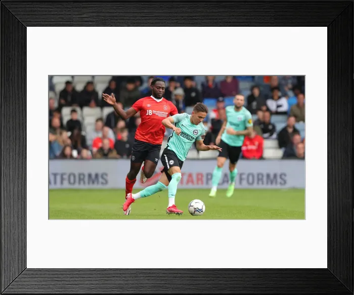Framed Print : Brighton and Hove Albion Face Off Against Luton Town in Pre-Season Friendly (31JUL21) Framed Print : Brighton and Hove Albion Face Off Against Luton Town in Pre-Season Friendly (31JUL21)
