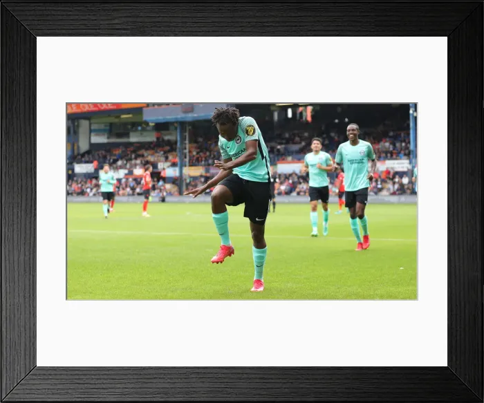 Framed Print : Pre-Season Friendly: Luton Town vs. Brighton & Hove Albion at Kenilworth Road (31st July 2021) Framed Print : Pre-Season Friendly: Luton Town vs. Brighton & Hove Albion at Kenilworth Road (31st July 2021)