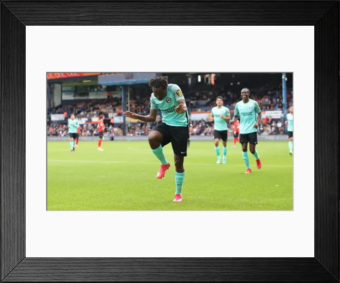Framed Print : Pre-Season Clash: Luton Town vs. Brighton & Hove Albion at Kenilworth Road (31JUL21) Framed Print : Pre-Season Clash: Luton Town vs. Brighton & Hove Albion at Kenilworth Road (31JUL21)