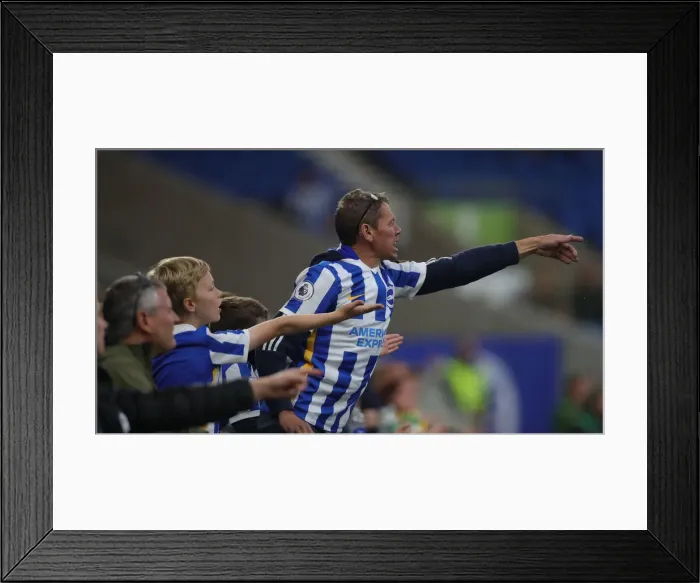 Framed Print : Brighton & Hove Albion vs. Getafe: 2021 Pre-Season Clash at American Express Community Stadium Framed Print : Brighton & Hove Albion vs. Getafe: 2021 Pre-Season Clash at American Express Community Stadium