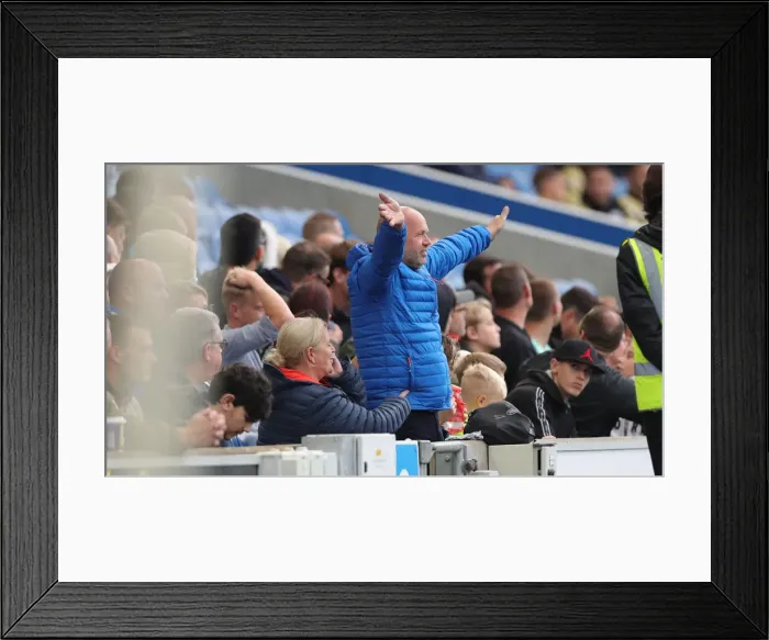 Framed Print : Brighton & Hove Albion vs. Getafe: 2021 Pre-Season Clash at American Express Community Stadium Framed Print : Brighton & Hove Albion vs. Getafe: 2021 Pre-Season Clash at American Express Community Stadium