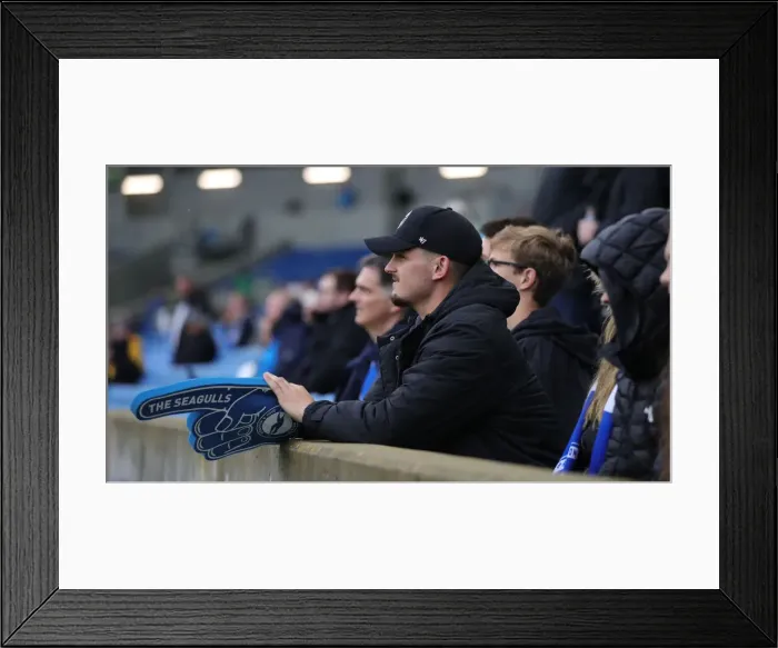 Framed Print : Brighton & Hove Albion vs. Getafe: 2021 Pre-Season Friendly at American Express Community Stadium