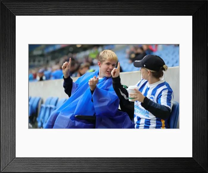 Framed Print : Brighton & Hove Albion vs. Getafe: 2021 Pre-Season Clash at American Express Community Stadium Framed Print : Brighton & Hove Albion vs. Getafe: 2021 Pre-Season Clash at American Express Community Stadium