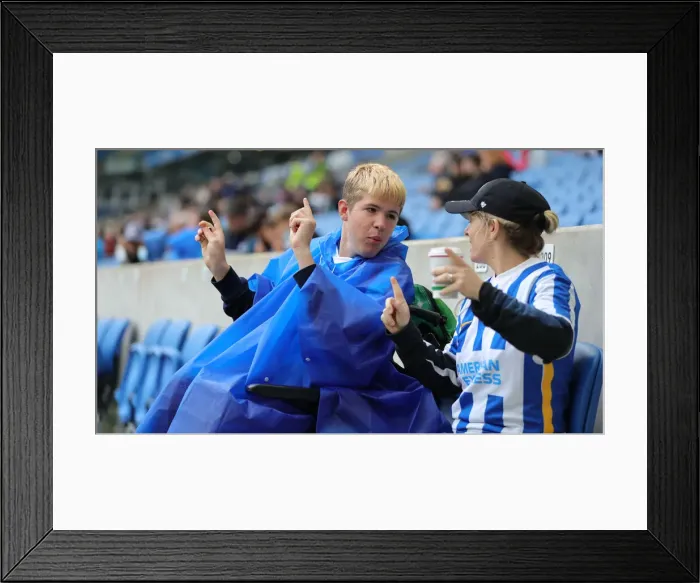 Framed Print : Brighton & Hove Albion vs. Getafe: 2021 Pre-Season Clash at American Express Community Stadium Framed Print : Brighton & Hove Albion vs. Getafe: 2021 Pre-Season Clash at American Express Community Stadium