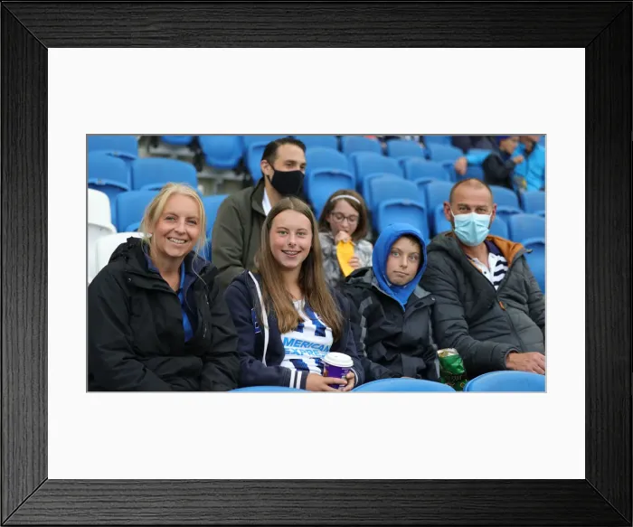 Framed Print : Brighton & Hove Albion vs. Getafe: 2021 Pre-Season Clash at American Express Community Stadium Framed Print : Brighton & Hove Albion vs. Getafe: 2021 Pre-Season Clash at American Express Community Stadium