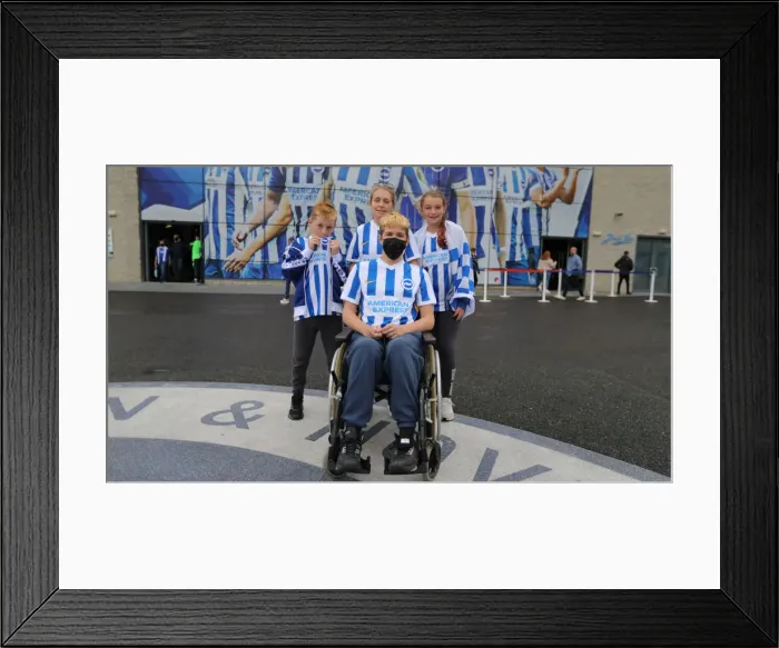 Framed Print : Brighton & Hove Albion vs. Getafe: 2021 Pre-Season Clash at American Express Community Stadium Framed Print : Brighton & Hove Albion vs. Getafe: 2021 Pre-Season Clash at American Express Community Stadium
