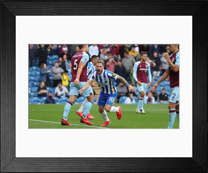 Framed Print : Intense Premier League Showdown: Burnley vs. Brighton & Hove Albion at Turf Moor (14.08.21) Framed Print : Intense Premier League Showdown: Burnley vs. Brighton & Hove Albion at Turf Moor (14.08.21)