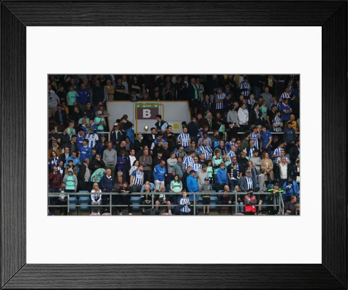 Framed Print : Intense Premier League Showdown: Burnley vs. Brighton & Hove Albion at Turf Moor (14AUG21)