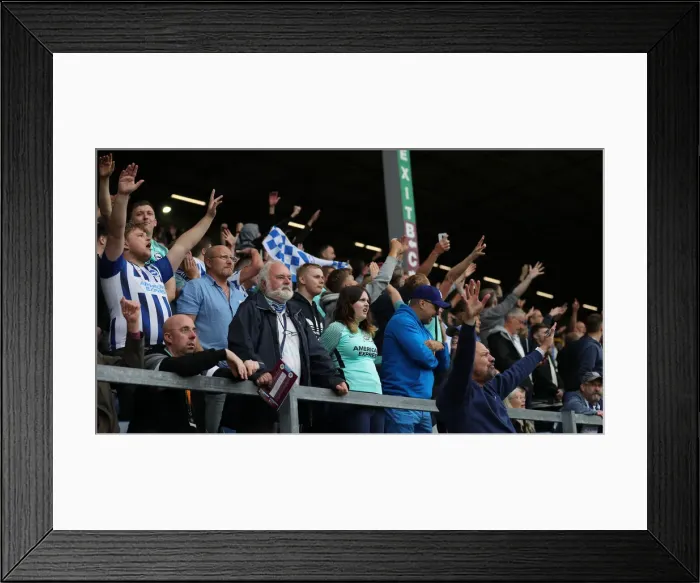 Framed Print : Intense Premier League Battle: Burnley vs. Brighton & Hove Albion at Turf Moor (14AUG21) Framed Print : Intense Premier League Battle: Burnley vs. Brighton & Hove Albion at Turf Moor (14AUG21)