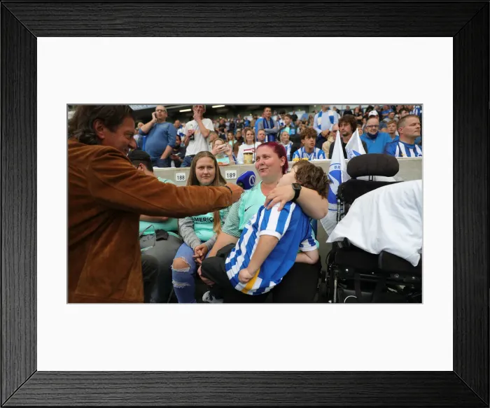 Framed Print : Brighton vs. Watford: 2021-22 Premier League Battle at American Express Community Stadium Framed Print : Brighton vs. Watford: 2021-22 Premier League Battle at American Express Community Stadium