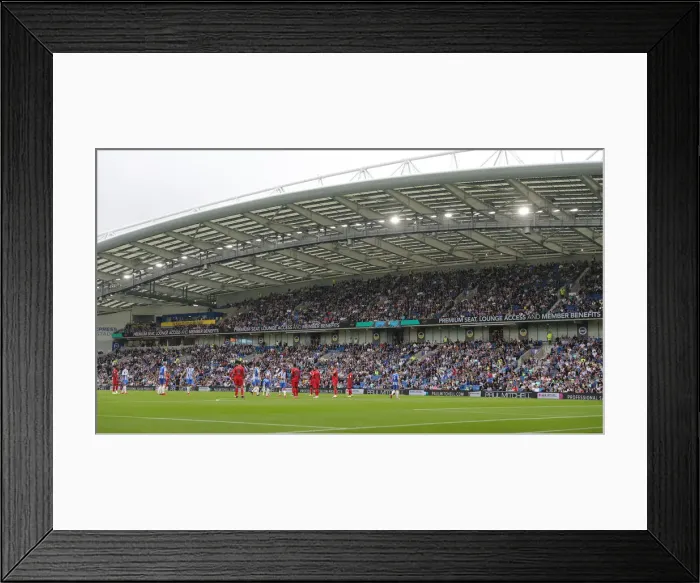 Framed Print : Brighton & Hove Albion vs. Watford: 2021-22 Premier League Battle at American Express Community Stadium Framed Print : Brighton & Hove Albion vs. Watford: 2021-22 Premier League Battle at American Express Community Stadium
