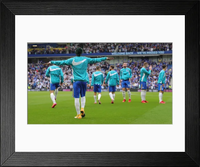 Framed Print : Brighton & Hove Albion vs. Watford: 2021-22 Premier League Battle at American Express Community Stadium Framed Print : Brighton & Hove Albion vs. Watford: 2021-22 Premier League Battle at American Express Community Stadium
