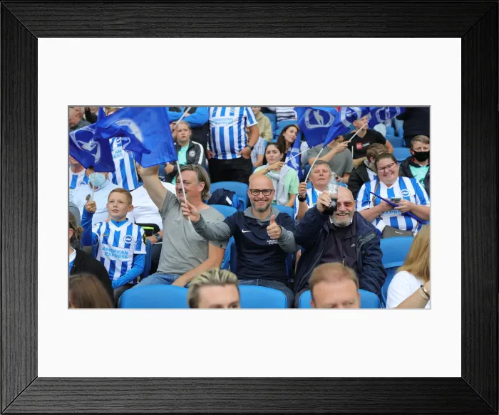 Framed Print : Brighton & Hove Albion vs. Watford: 2021-22 Premier League Battle at American Express Community Stadium Framed Print : Brighton & Hove Albion vs. Watford: 2021-22 Premier League Battle at American Express Community Stadium