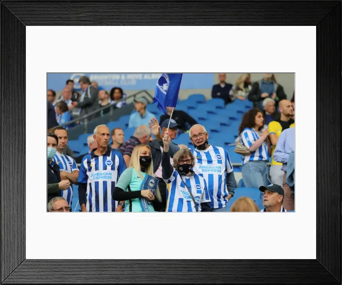 Framed Print : 2021-22 Premier League: Brighton & Hove Albion vs. Watford - Intense Match Action at American Express Community Stadium Framed Print : 2021-22 Premier League: Brighton & Hove Albion vs. Watford - Intense Match Action at American Express Community Stadium