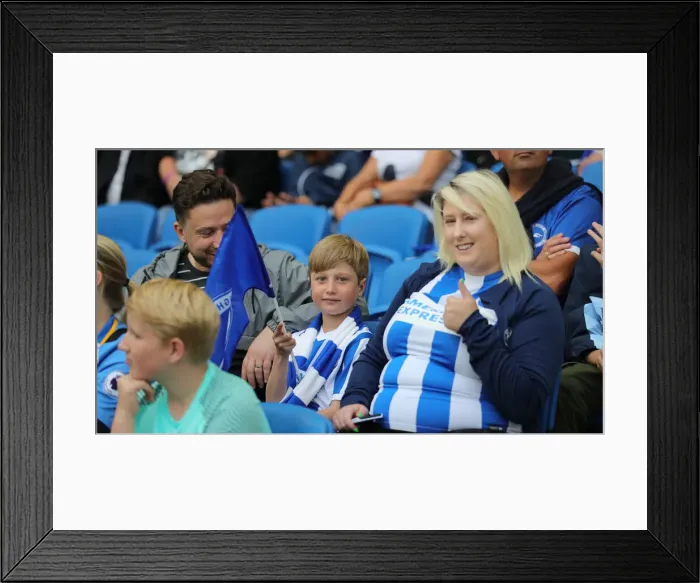 Framed Print : 2021-22 Premier League: Brighton & Hove Albion vs. Watford - Intense Match Action at American Express Community Stadium Framed Print : 2021-22 Premier League: Brighton & Hove Albion vs. Watford - Intense Match Action at American Express Community Stadium