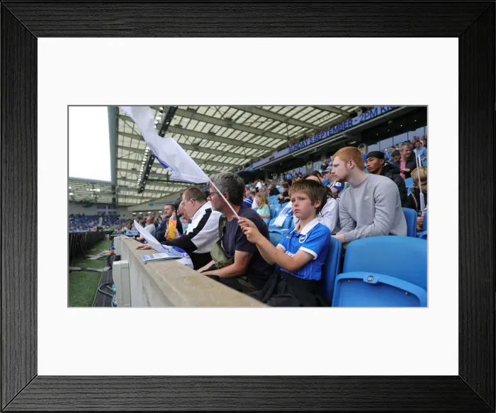Framed Print : 2021 / 22 Premier League: Brighton and Hove Albion vs. Watford - American Express Community Stadium Showdown Framed Print : 2021 / 22 Premier League: Brighton and Hove Albion vs. Watford - American Express Community Stadium Showdown