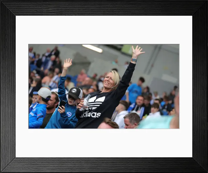 Framed Print : Brighton & Hove Albion vs. Watford: 2021-22 Premier League Battle at American Express Community Stadium Framed Print : Brighton & Hove Albion vs. Watford: 2021-22 Premier League Battle at American Express Community Stadium