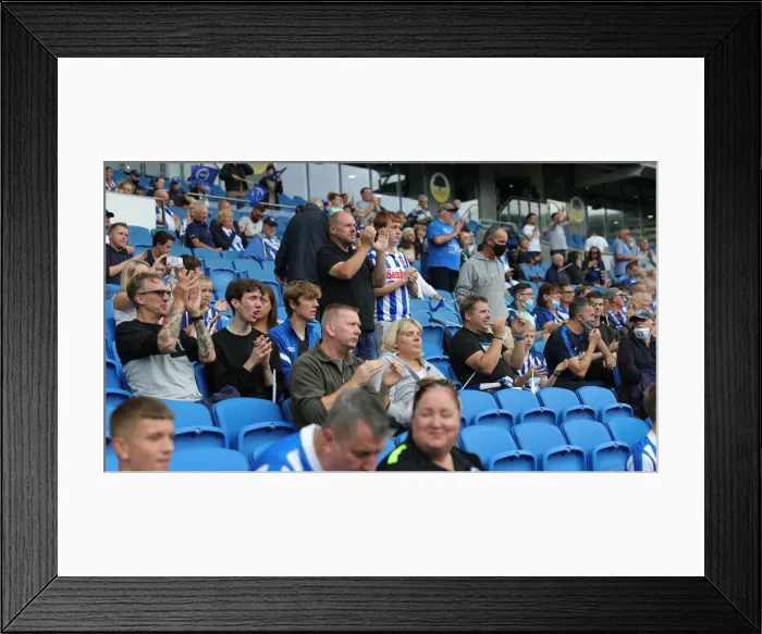 Framed Print : Brighton and Hove Albion vs. Watford: 2021-22 Premier League Showdown at American Express Community Stadium Framed Print : Brighton and Hove Albion vs. Watford: 2021-22 Premier League Showdown at American Express Community Stadium